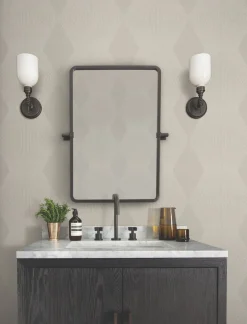 Ronald Redding Astoria Diamond Legacy Wallpaper - Taupe