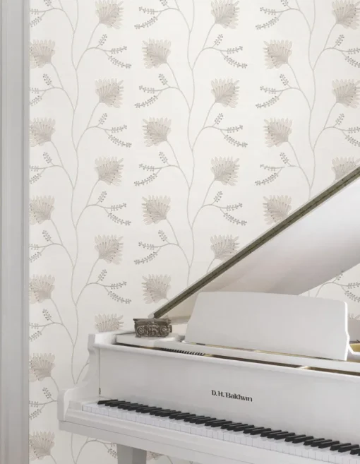 Ronald Redding Astoria Laelynn Wallpaper - Pearl