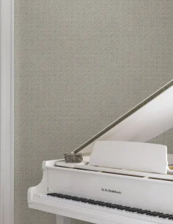 Ronald Redding Astoria Regent Wallpaper - Charcoal