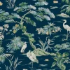 Ronald Redding Classics Bridgewater Wallpaper - Navy