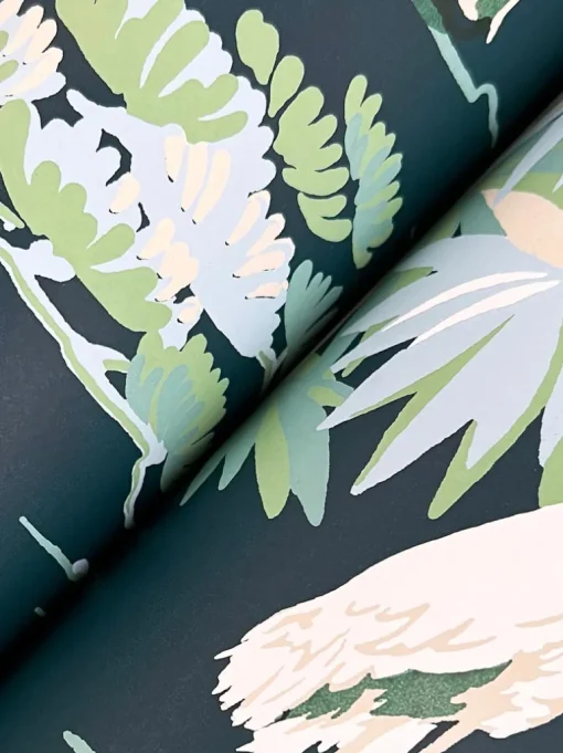 Ronald Redding Classics Bridgewater Wallpaper - Navy