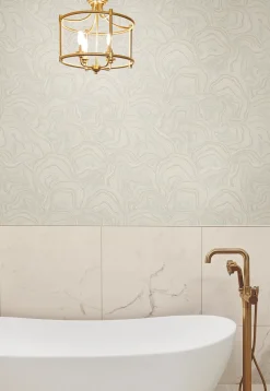 Ronald Redding Classics Geodes Wallpaper - Taupe