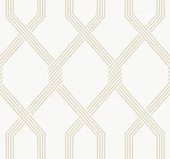 Ronald Redding Classics Palisade Wallpaper - Beige