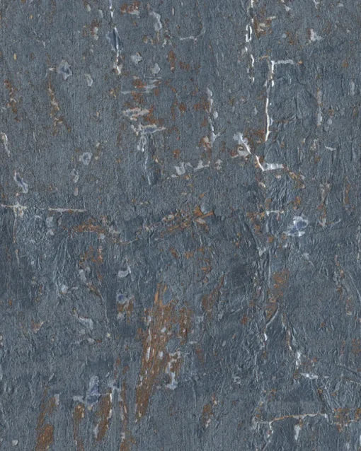 Ronald Redding Industrial Interiors Cork Wallpaper - Blue
