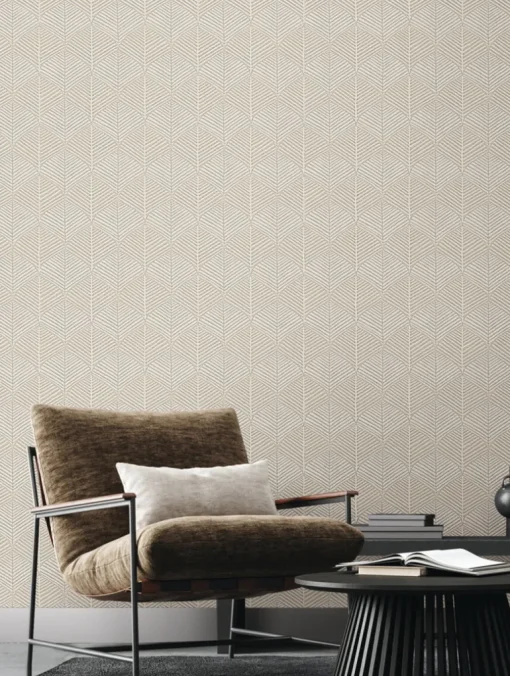 Ronald Redding Industrial Interiors Universal Nature Wallpaper - Sand