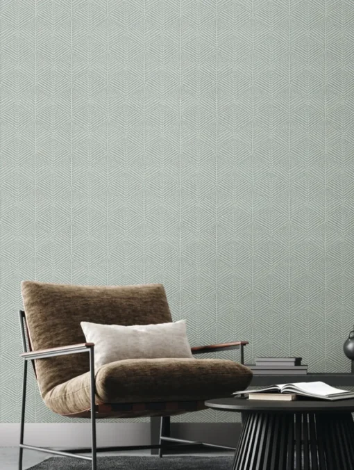Ronald Redding Industrial Interiors Universal Nature Wallpaper - Fog