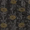 Ronald Redding Tea Garden French Marigold Wallpaper - Black & Gold