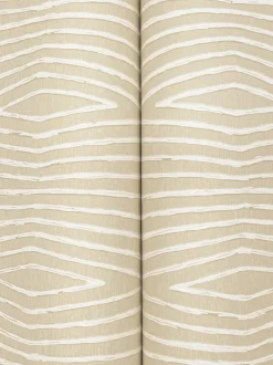 Ronald Redding Tea Garden Daystone Wallpaper - Beige