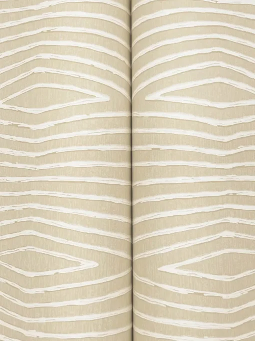 Ronald Redding Tea Garden Daystone Wallpaper - Beige