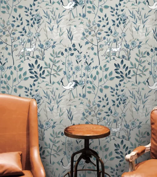 Ronald Redding Traveler Aspen Wallpaper - Gray
