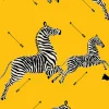 Scalamandre Zebras Collection Zebras Wallpaper - Yellow