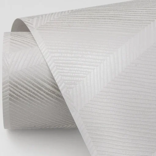Scott Living Aspen Chevron Wallpaper - White