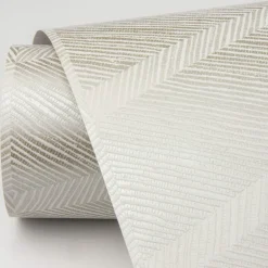 Scott Living Aspen Chevron Wallpaper - Champagne
