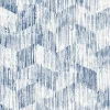 Scott Living Demi Distressed Wallpaper - Indigo Blue