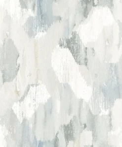 Scott Living Mahi Abstract Wallpaper - Stone
