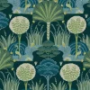 Scott Living Mandeville Wallpaper - Teal