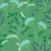 Scott Living Sorrel Botanical Wallpaper - Green