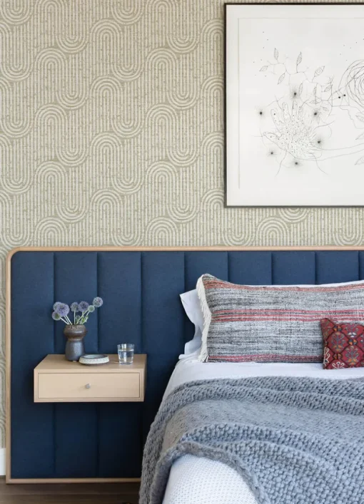 Scott Living Trippet Wallpaper - Light Brown