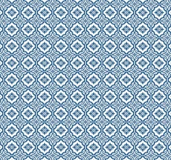 Seabrook Beach House Coastal Tile Wallpaper - Blue