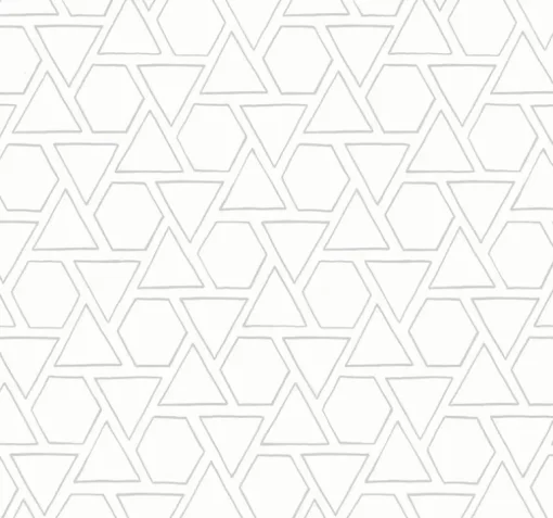 Seabrook Beach House Sun Shapes Wallpaper - Gray