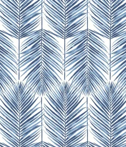 Seabrook DuPont Paradise Palm High Performance Wallpaper - Coastal Blue