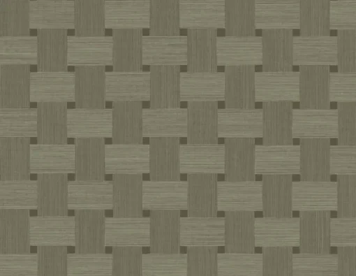 Seabrook Even More Textures Basketweave Wallpaper - Raw Umber