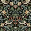 Seabrook Fragaria Garden Wallpaper - Ebony