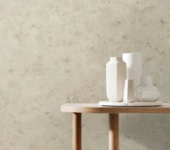 Seabrook Japandi Style Hana Wallpaper - Ivory & Metallic Pearl