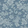 Seabrook Summer House Juno Island Floral Wallpaper - Bay Blue