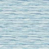 Seabrook Summer House Skye Wave Stringcloth Wallpaper - Summer Surf