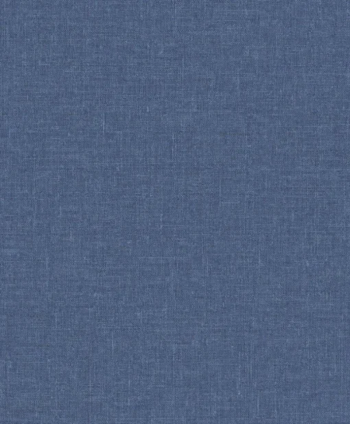 Seabrook The Simple Life Soft Linen Wallpaper - Navy Blue