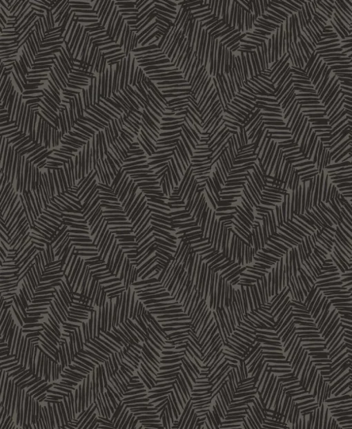 Seabrook The Simple Life Lush Wallpaper - Black Sapphire
