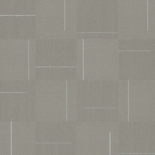 Signature Textures Geo Block Weave Wallpaper - Taupe