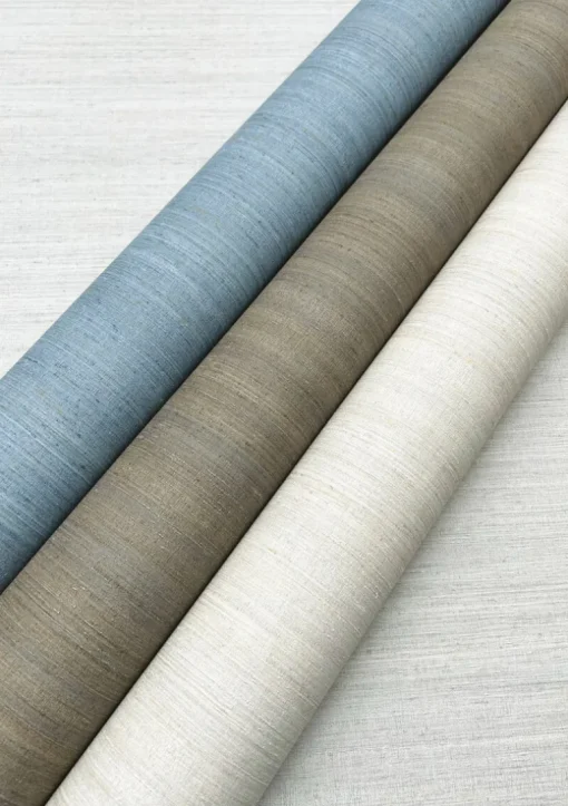 Signature Textures Milano Silk Wallpaper - Linen
