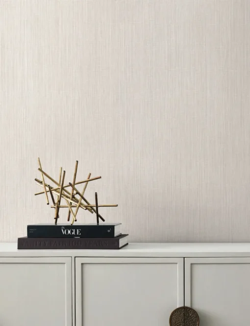 Signature Textures Paloma Texture Wallpaper - Linen