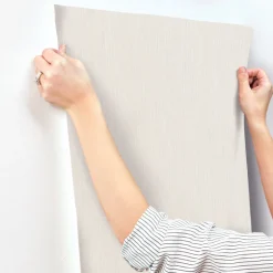 Signature Textures Paloma Texture Wallpaper - Linen