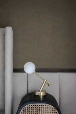 Signature Textures Raised Chevron Wallpaper - Royal Blue