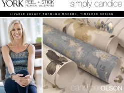 Simply Candice Charm Peel & Stick Wallpaper - Neutral