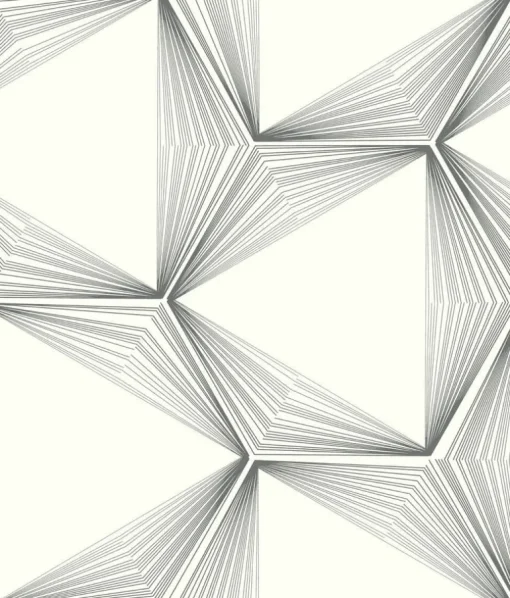 Simply Candice Honeycomb Peel & Stick Wallpaper - Charcoal