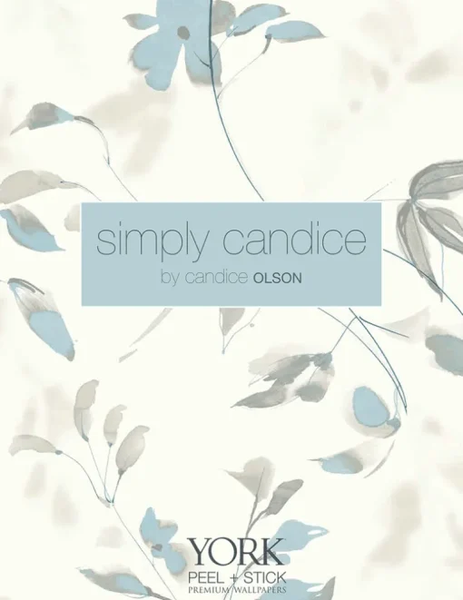 Simply Candice Pavilion Peel & Stick Wallpaper - Charcoal