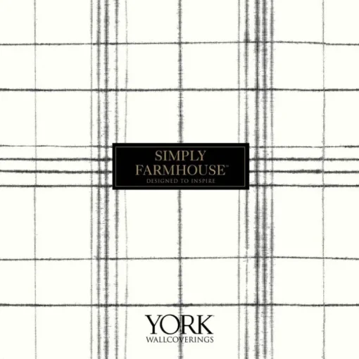 Simply Farmhouse Pasture Toile Wallpaper - Beige