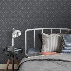 Star Wars Dark Side Peel & Stick Wallpaper - Dark Gray