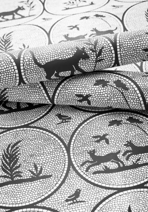 Thibaut Canopy Dooley Wallpaper - Black
