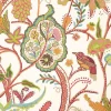 Thibaut Canopy Windsor Wallpaper - Cream & Red