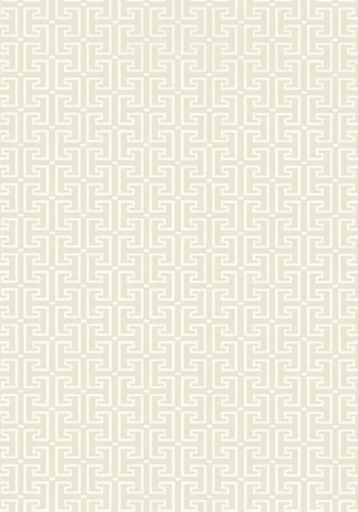 Thibaut Eden T-Square Wallpaper - Cream
