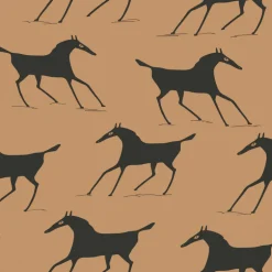 Thibaut Mesa Marlborough Downs Wallpaper - Clay