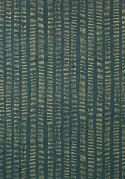 Thibaut Modern Resource 3 Cork Forest Wallpaper - Peacock Blue