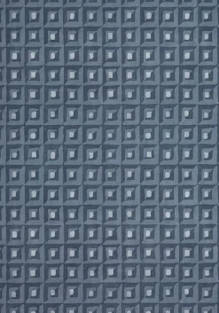 Thibaut Modern Resource 3 Square Dance Wallpaper - Navy Blue