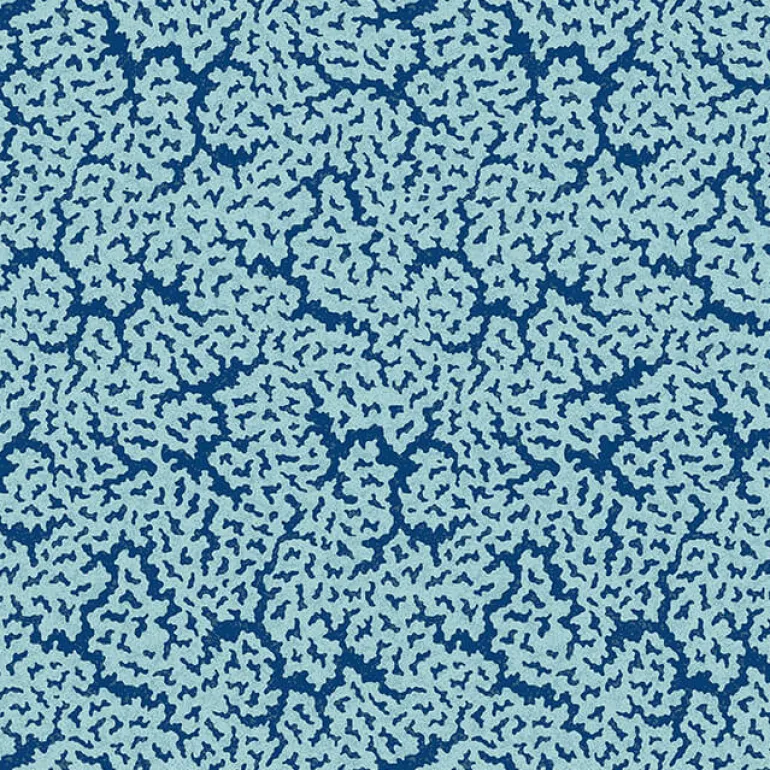 Thibaut Sojourn Maldives Wallpaper - Navy