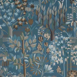 Thibaut Vista Alpine Wallpaper - Mineral